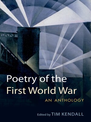 cover image of Poetry of the First World War